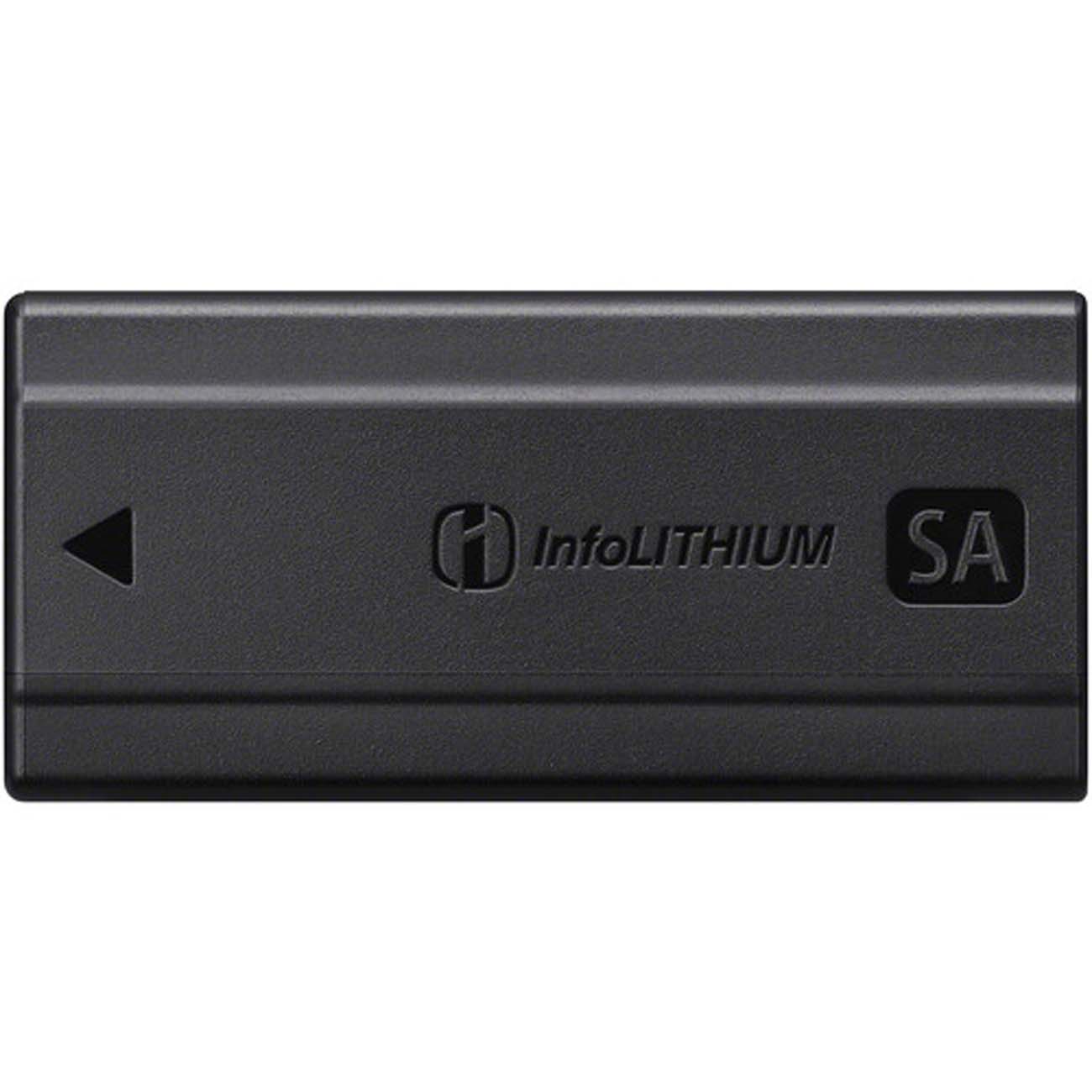 نمای روبه رو باتری قابل شارژ سونی Sony NP-SA100 2670 mAh Rechargeable Lithium-Ion Battery