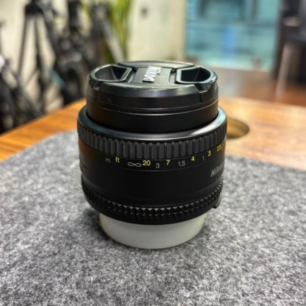 لنز دست دوم نیکون Nikon AF NIKKOR 50mm f/1.8D (جعبه دارد)