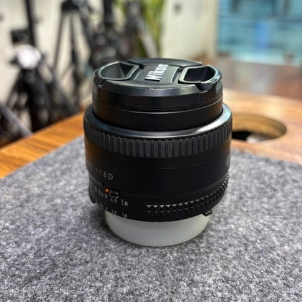لنز دست دوم نیکون Nikon AF NIKKOR 50mm f/1.8D (جعبه دارد)