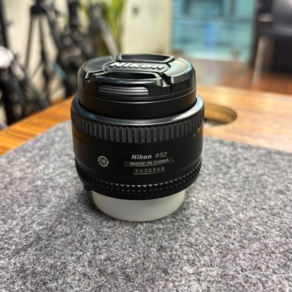 لنز دست دوم نیکون Nikon AF NIKKOR 50mm f/1.8D (جعبه دارد)