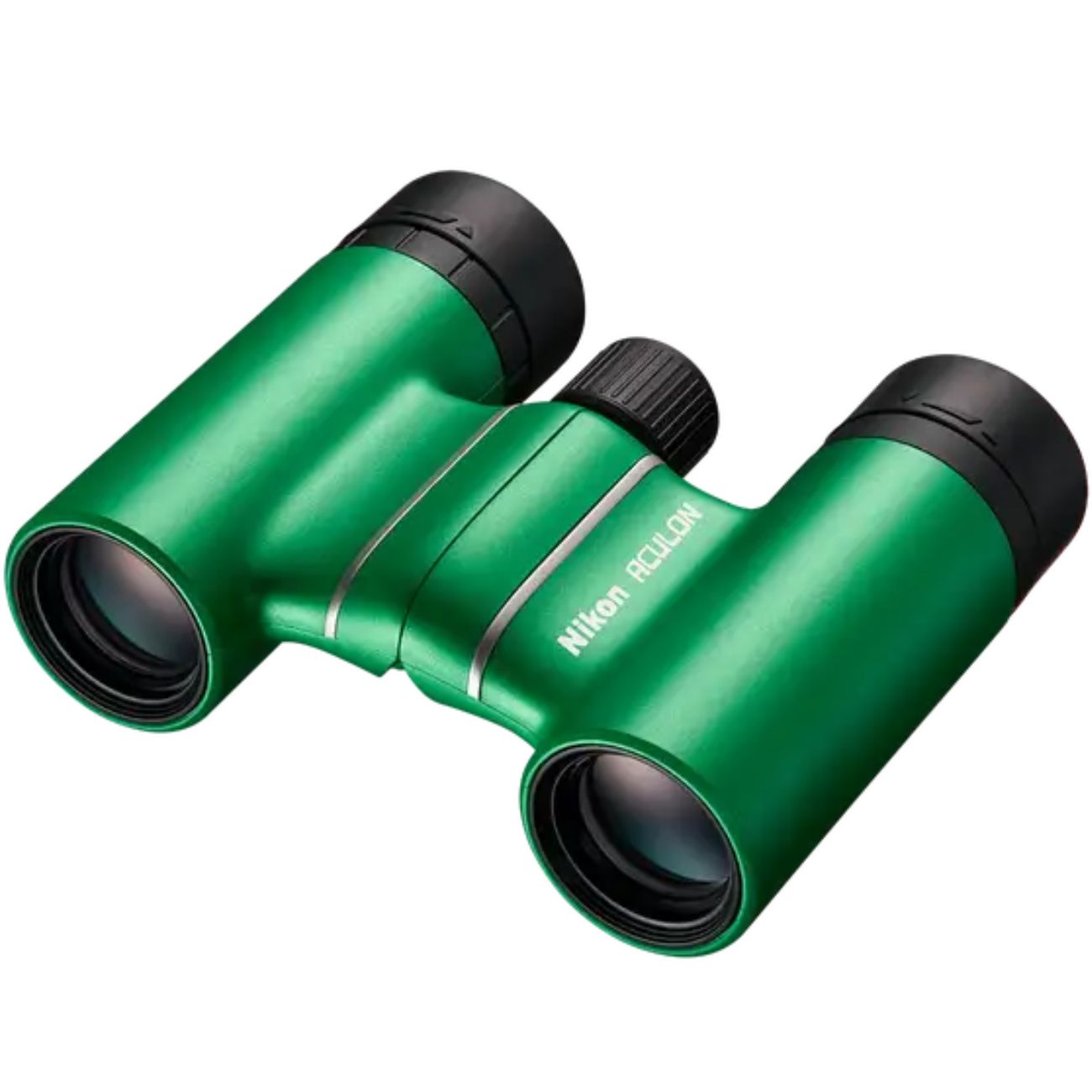نمای جانبی دوربین دوچشمی سبز نیکون Nikon ACULON T02 8x21 Binoculars