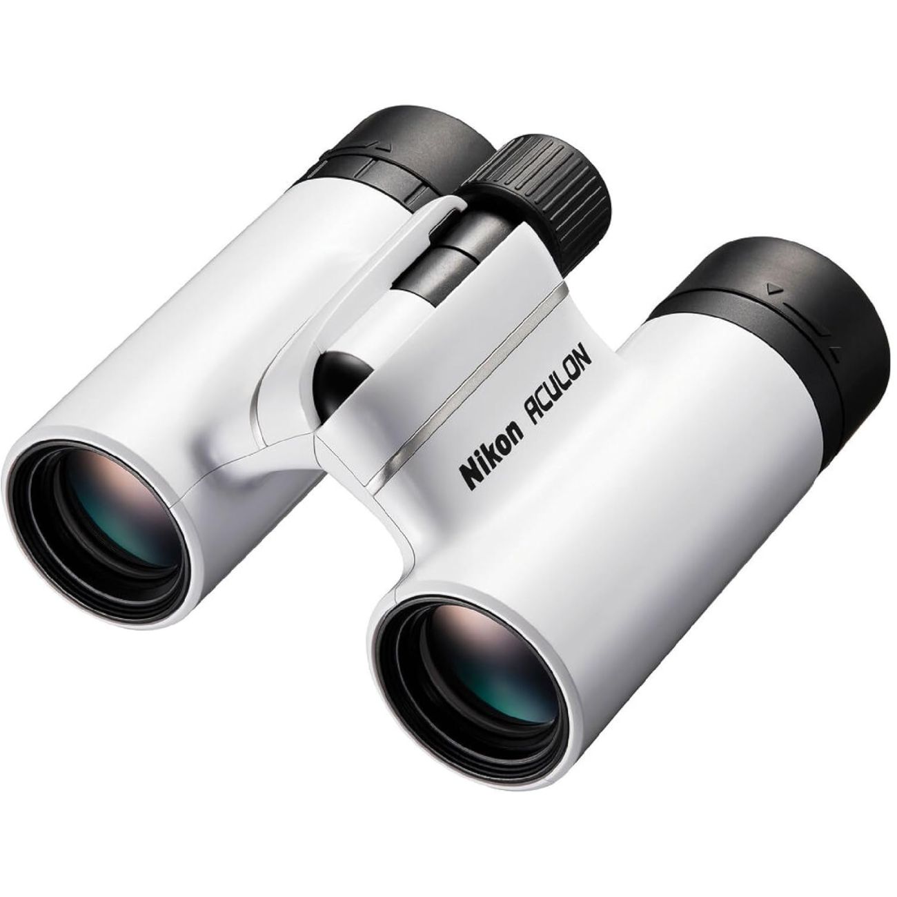 نمای جانبی دوربین دوچشمی نیکون سفید Nikon ACULON T02 8x21 Binoculars