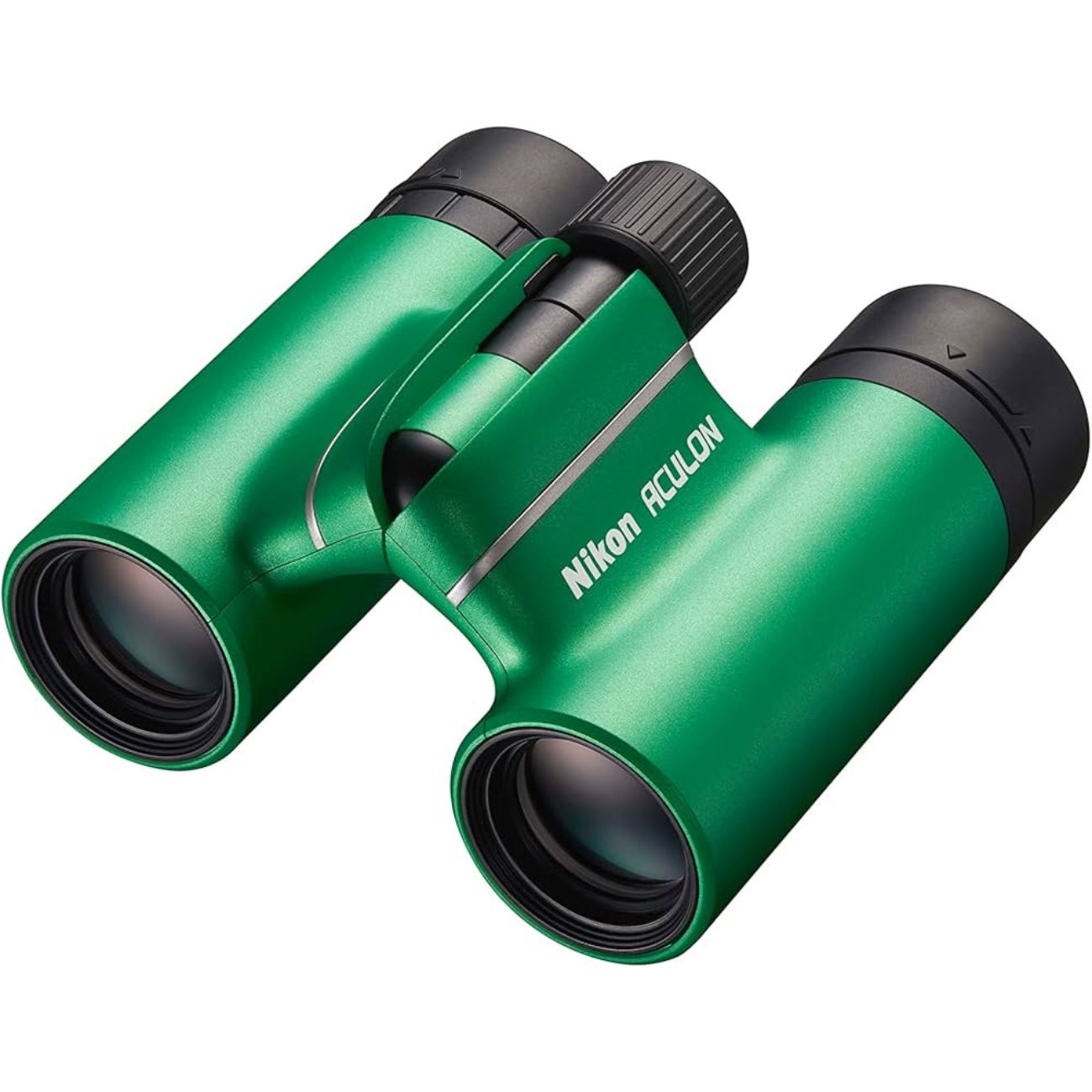 نمای جانبی دوربین دوچشمی نیکون سبز Nikon ACULON T02 8x21 Binoculars