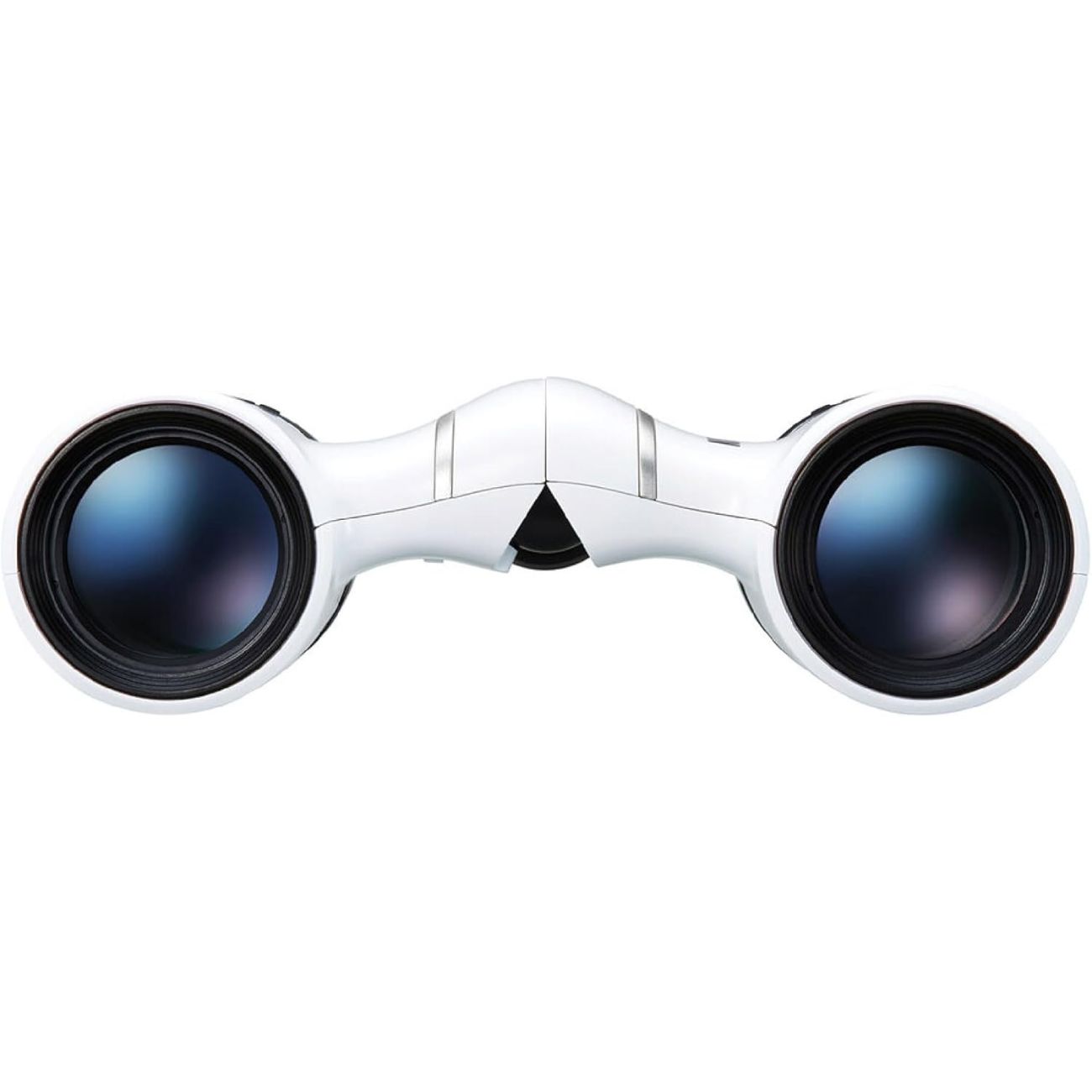 نمای روبه رو دوربین دوچشمی سفید نیکون Nikon ACULON T02 8x21 Binoculars