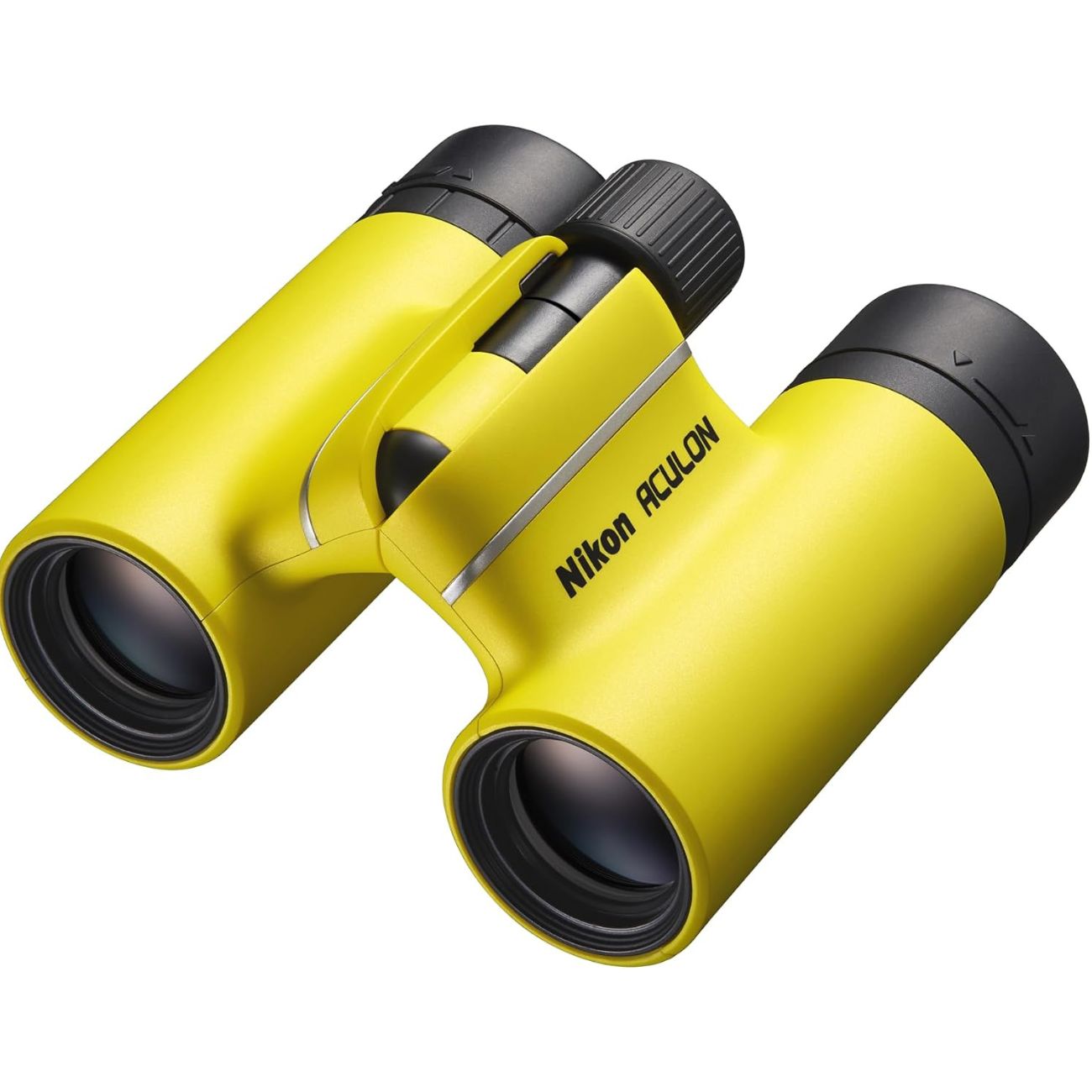 نمای جانبی دوربین دوچشمی نیکون زرد Nikon ACULON T02 8x21 Binoculars
