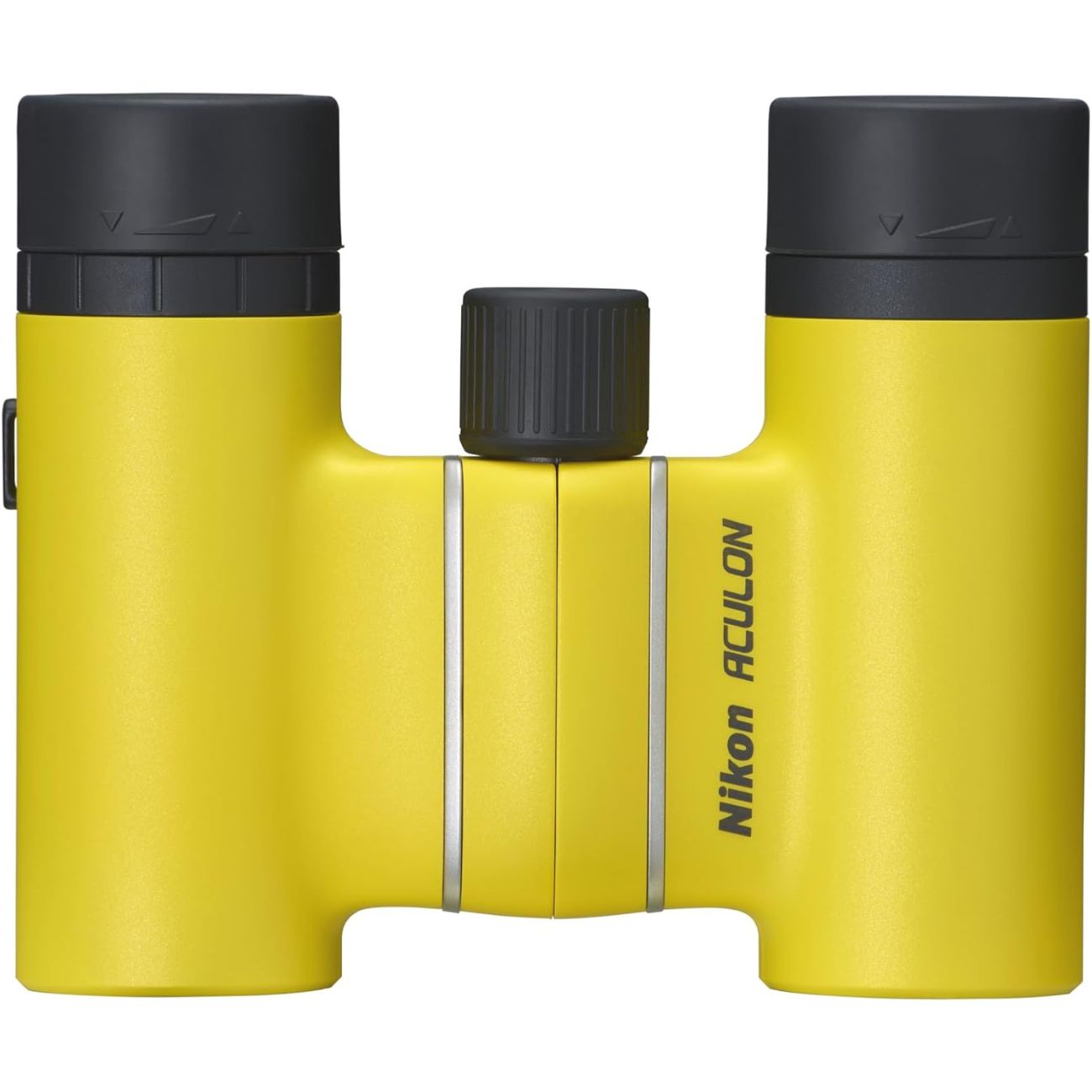 نمای روبه رو دوربین دوچشمی زرد نیکون Nikon ACULON T02 8x21 Binoculars