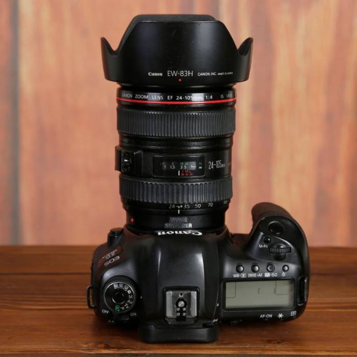 دوربین دست دوم عکاسی کانن Canon EOS 5D Mark IV Kit EF 24-105mm f/4L IS USM (186000 شات)