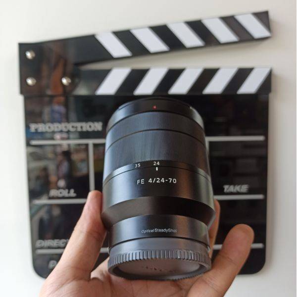 لنز دست دوم سونی Sony Vario-Tessar T* FE 24-70mm f/4 ZA OSS  (جعبه دارد)