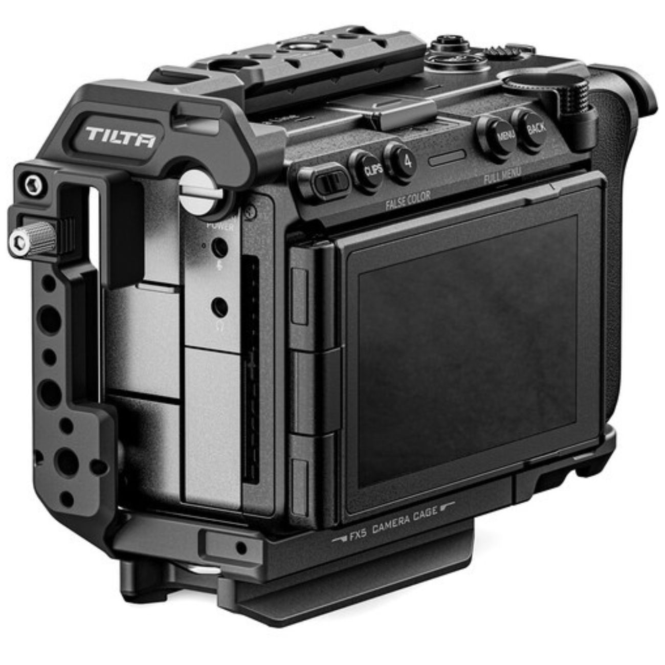 نمای جانبی کیج دوربین سونی مشکی Tilta Full Camera Cage for Sony FX5