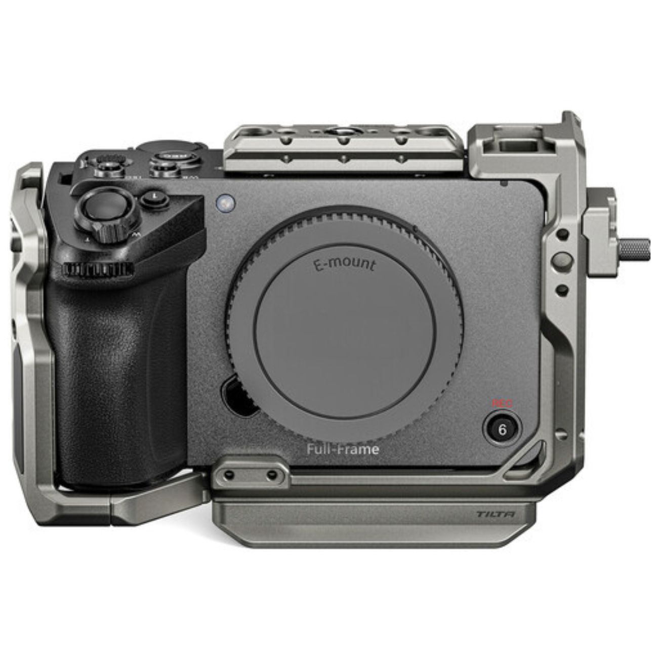 نمای روبه رو کیج دوربین سونی تیتانیوم Tilta Full Camera Cage for Sony FX5