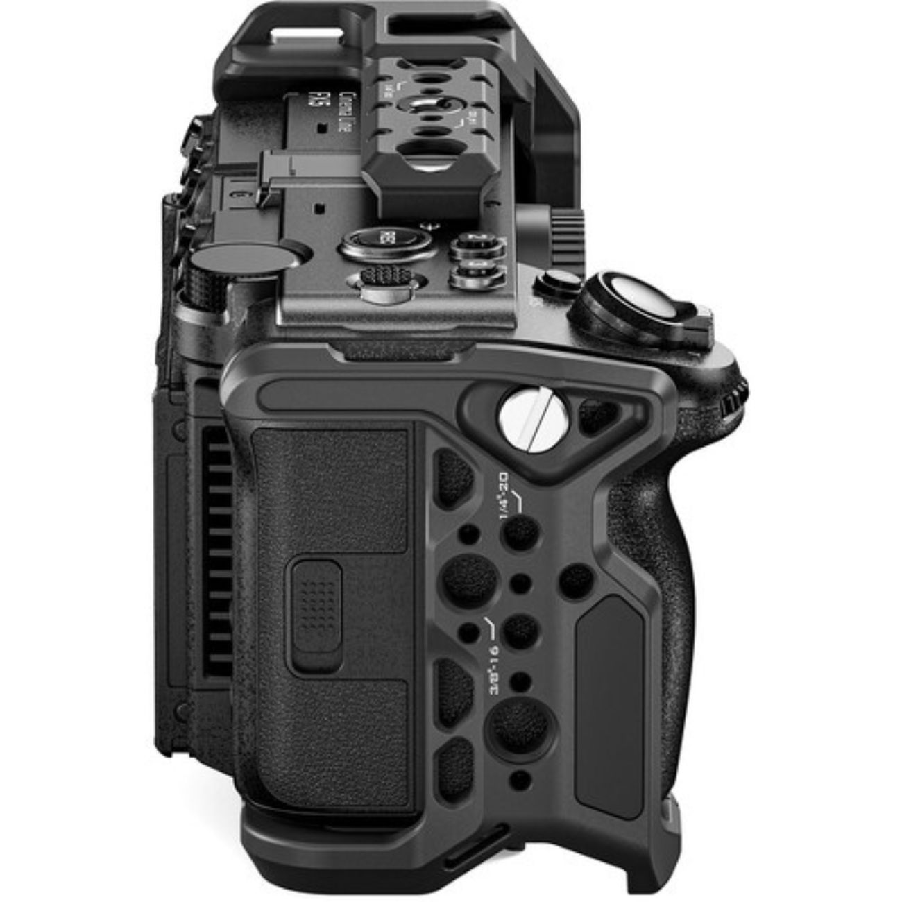 نمای راست کیج دوربین مشکی سونی Tilta Full Camera Cage for Sony FX5
