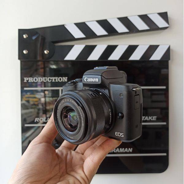 دوربین دست دوم بدون آینه کانن Canon EOS M50 kit 15-45mm black (3000 شات)