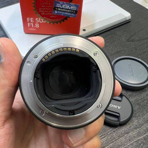 لنز دست دوم سونی Sony FE 50mm f/1.8 Lens (جعبه دارد)