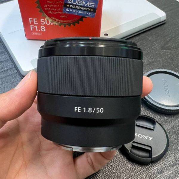 لنز دست دوم سونی Sony FE 50mm f/1.8 Lens (جعبه دارد)
