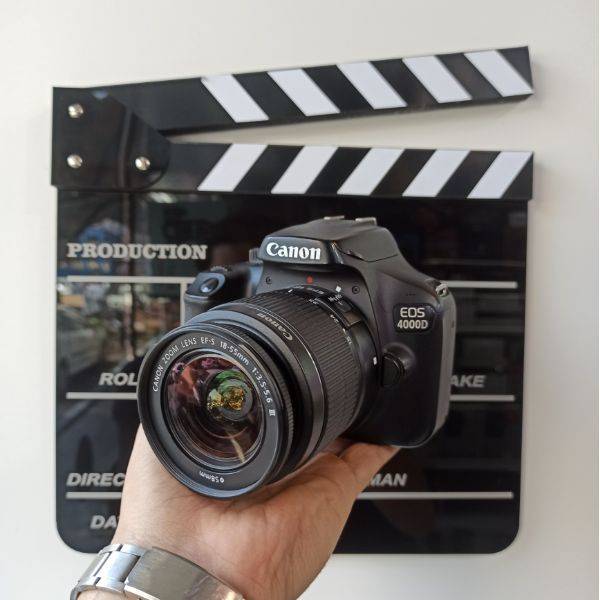 دوربین دست دوم عکاسی کانن Canon EOS 4000D Kit EF-S 18-55mm III (10000 شات)