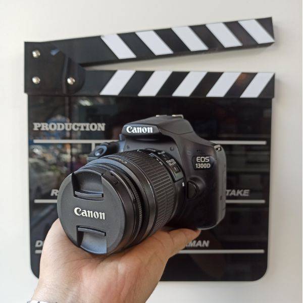 دوربین دست دوم عکاسی کانن Canon EOS 1300D Kit 18-55mm f/3.5-5.6 III (6000 شات)