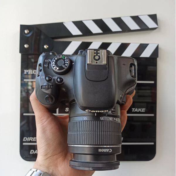دوربین دست دوم عکاسی کانن Canon EOS 600D Kit EF-S 18-55mm III (14000 شات)