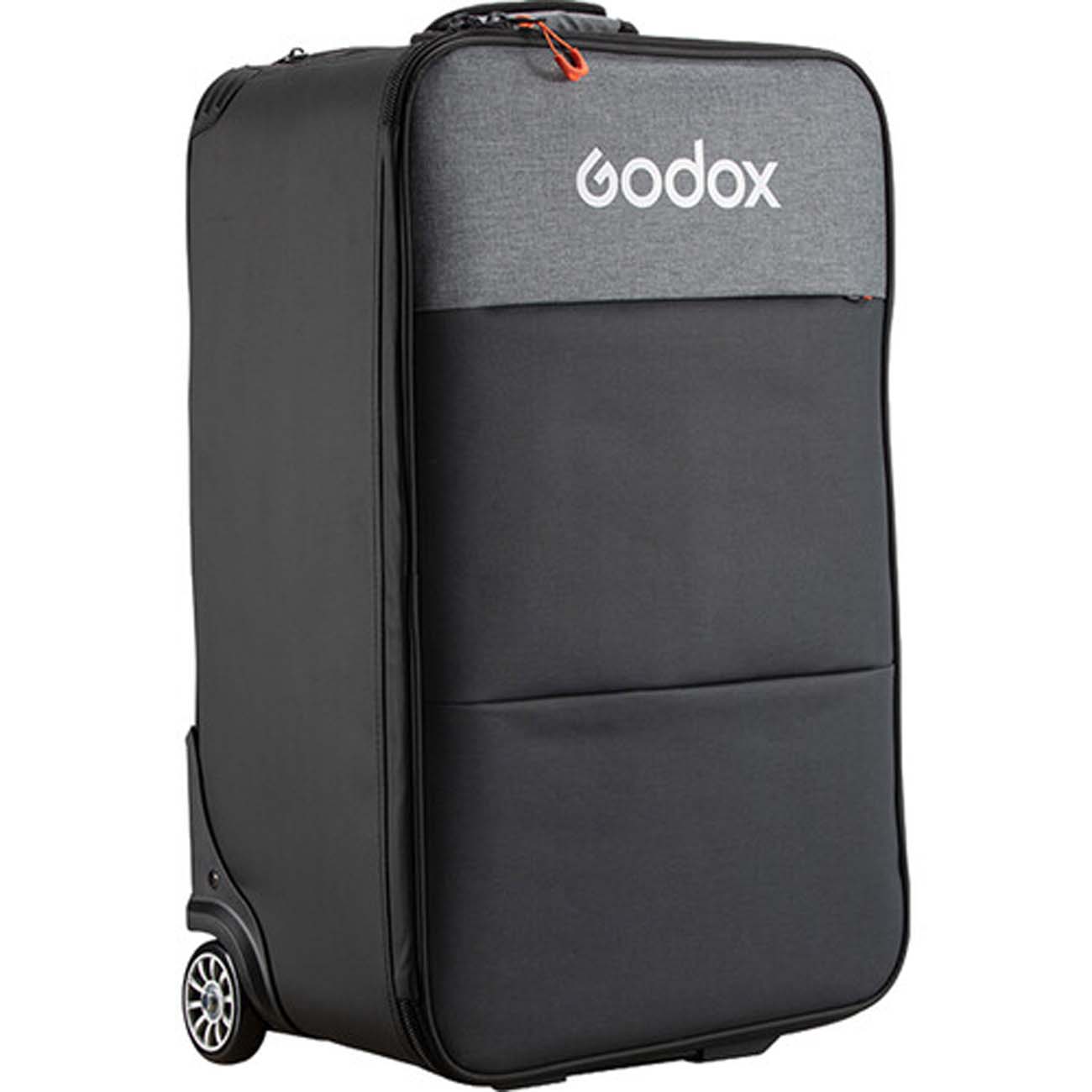 نمای جانبی کیف حمل کیت نور گودکس Godox Wheeled Carry Bag for S60 LED 3-Light Kit
