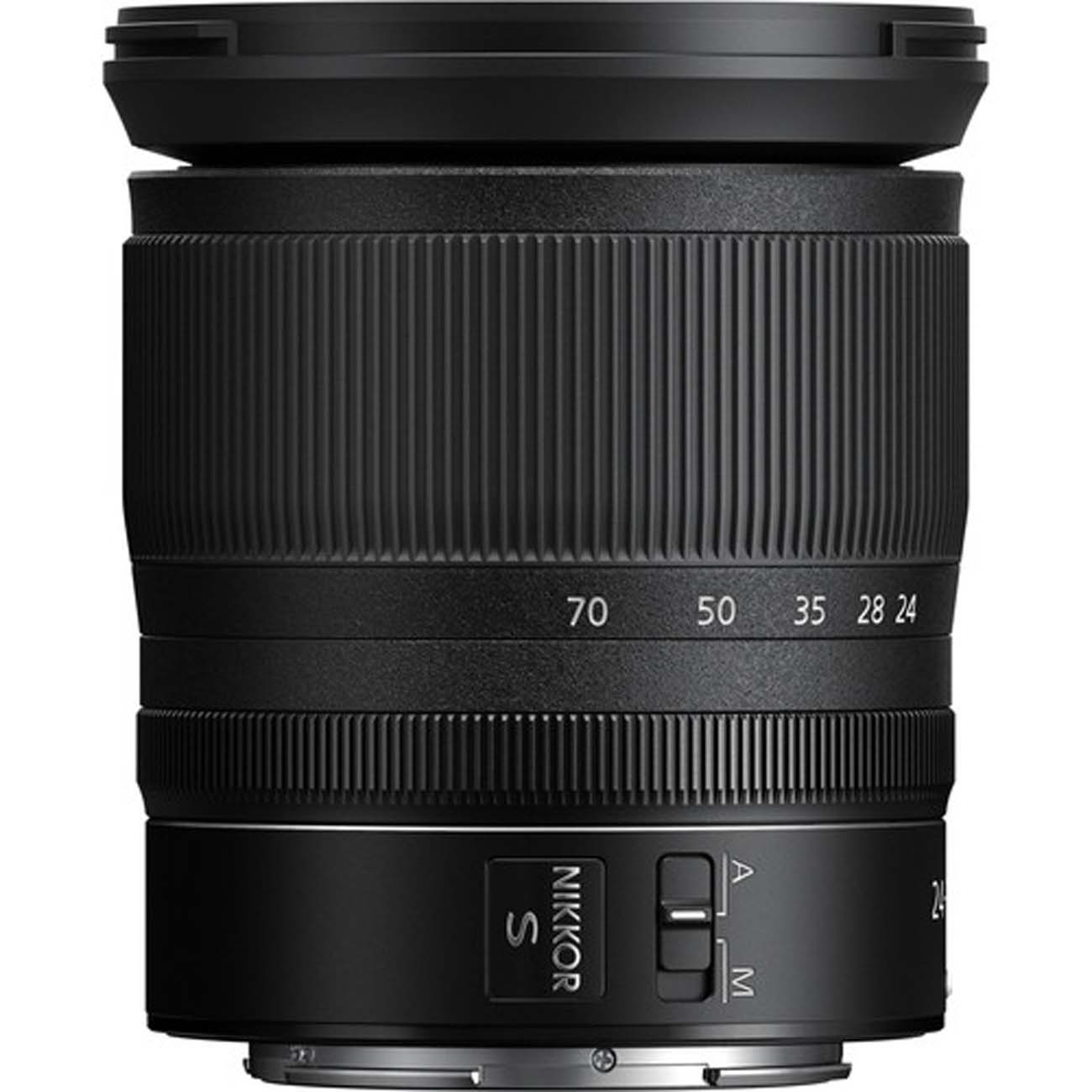 نمای پشت لنز زوم دوربین بدون آینه نیکون Nikon NIKKOR Z 24-70mm f/4 S Lens