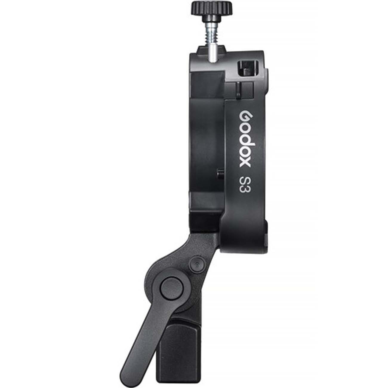 نمای راست براکت فلاش گودکس Godox S3 Speedlite Bracket for Bowens