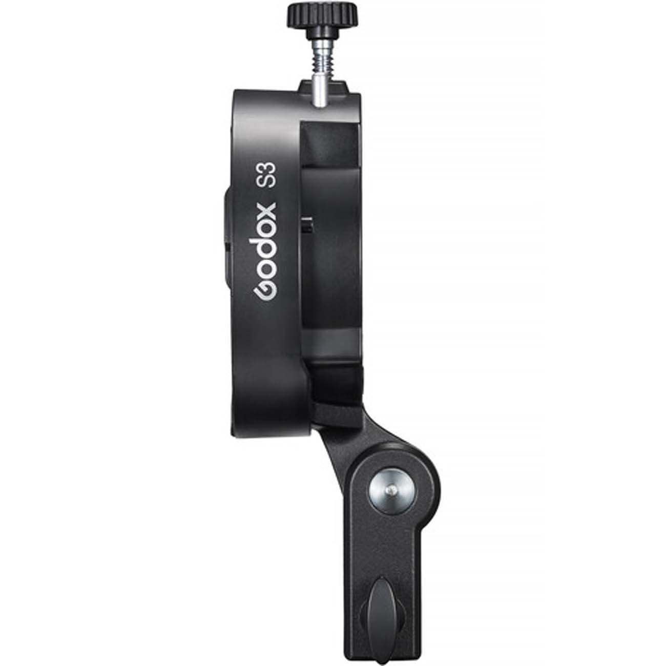 نمای چپ براکت فلاش گودکس Godox S3 Speedlite Bracket for Bowens