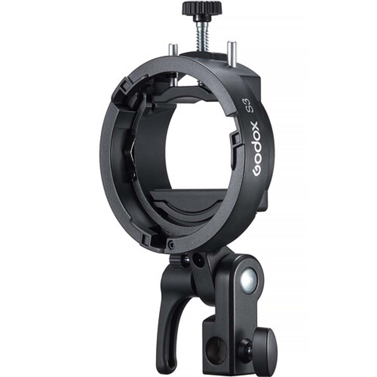 نمای جانبی براکت فلاش گودکس Godox S3 Speedlite Bracket for Bowens