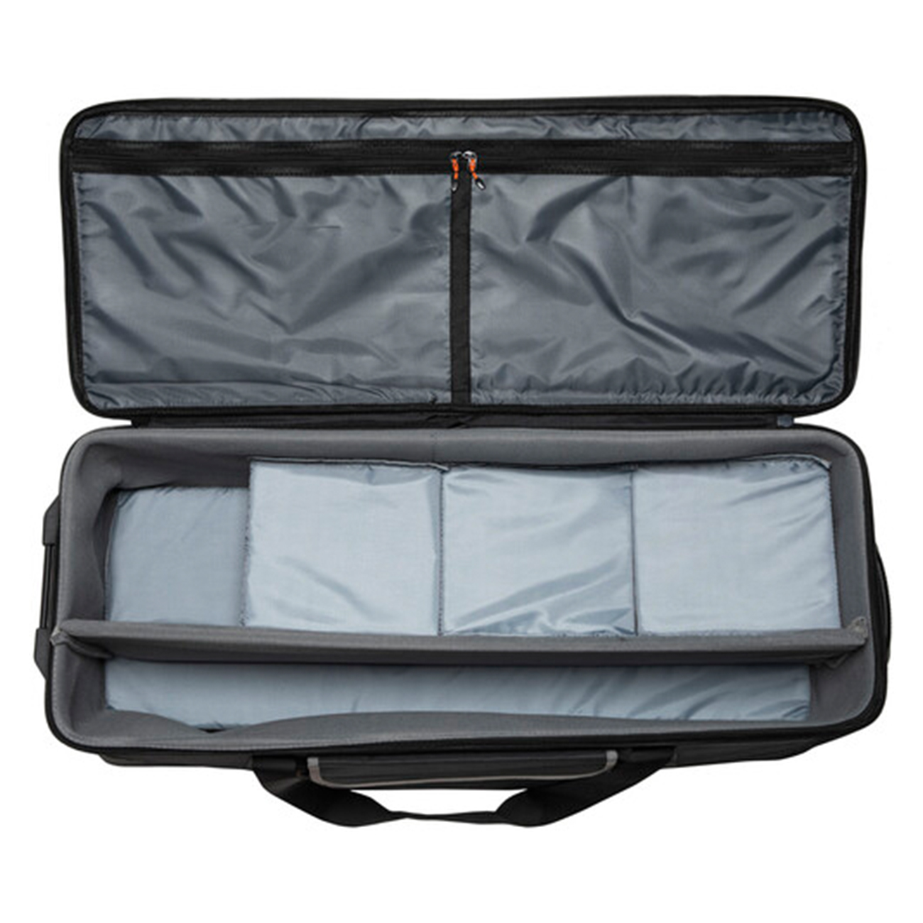 تصویری از داخل کیف چرخدار گودکس Godox CB-06 Gemini GT or GS Series Wheeled Hard Case
