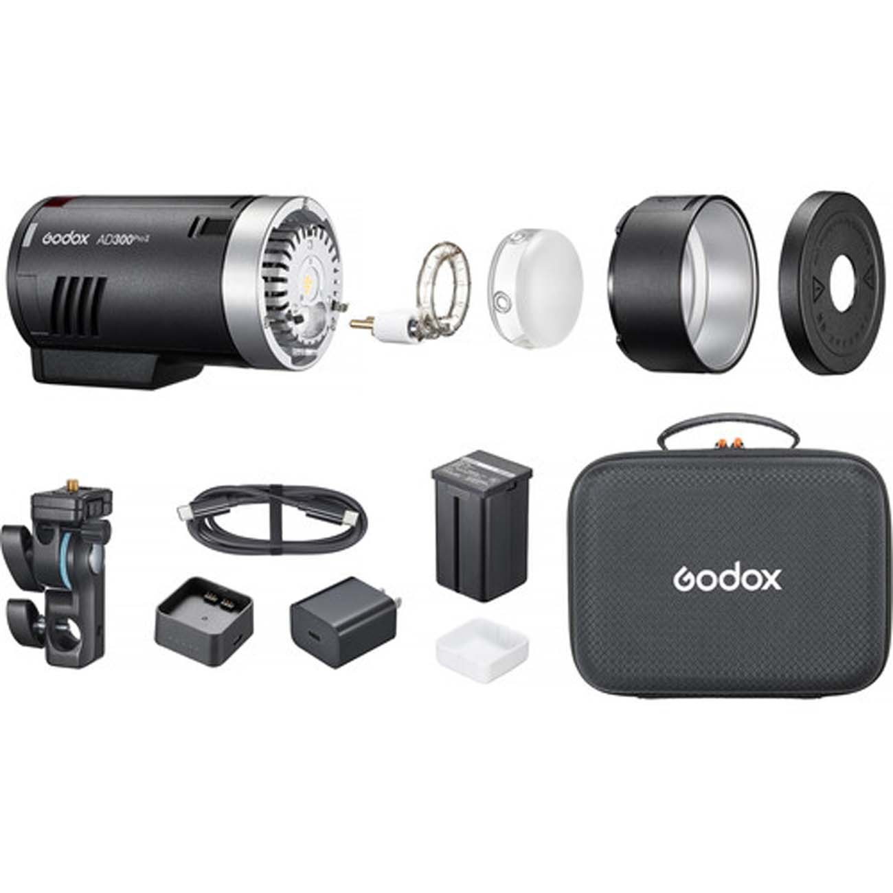 فلاش پرتابل گودکس Godox AD300Pro II All-in-One Outdoor Flash
