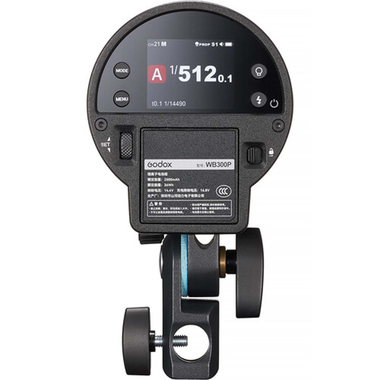 نمای پشت فلاش پرتابل گودکس Godox AD300Pro II All-in-One Outdoor Flash
