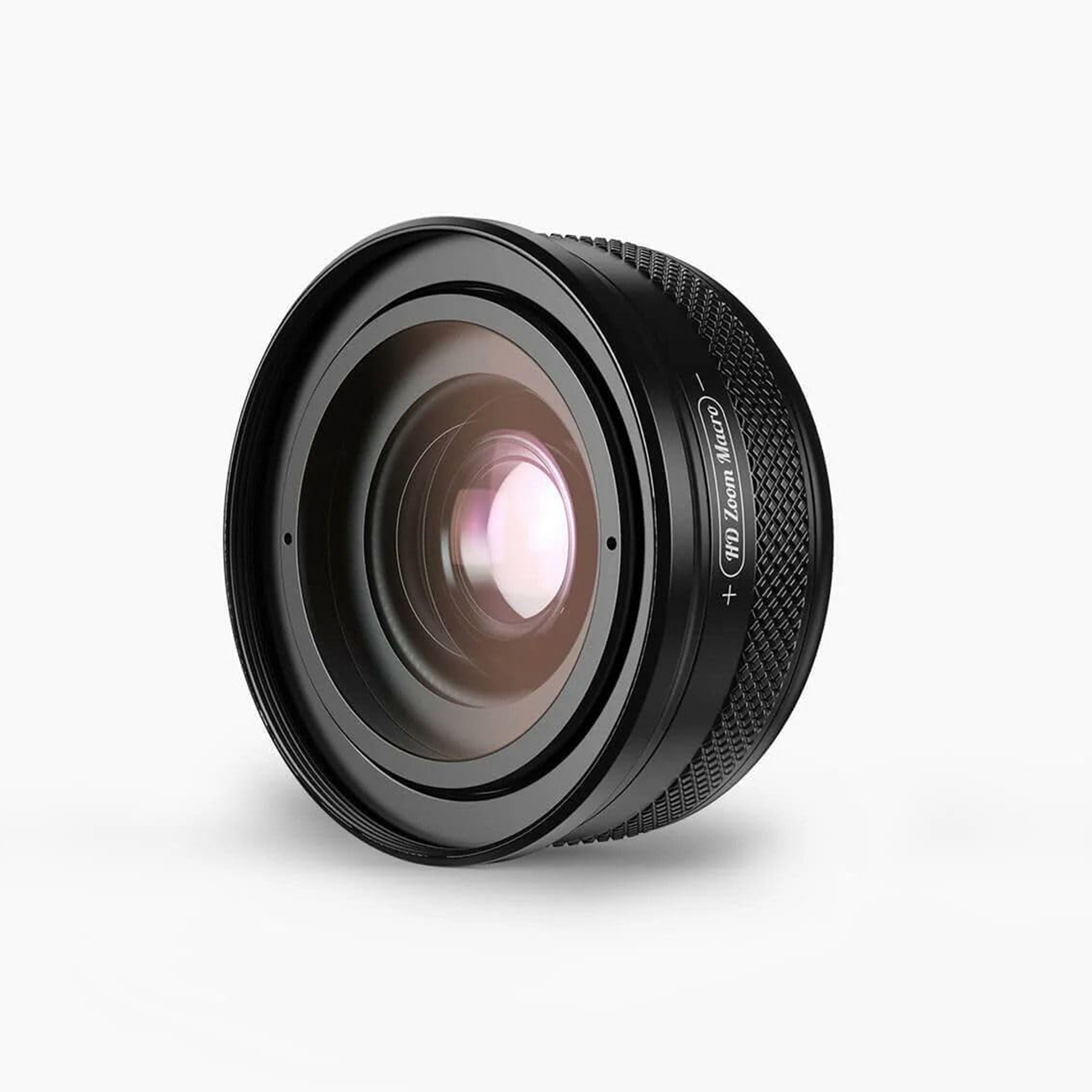 عکس سه رخ از لنز موبایل اپکسل Apexel APL-ZM100 Zoom Macro Clip-on Lens