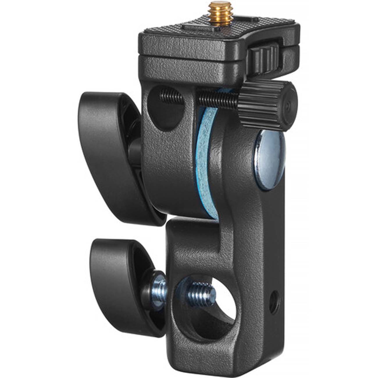 نمای براکت نصب ویدیو لایت گودکس Godox ML60IIBi Bi-Color LED Monolight with AK-B02 Battery Handgrip K