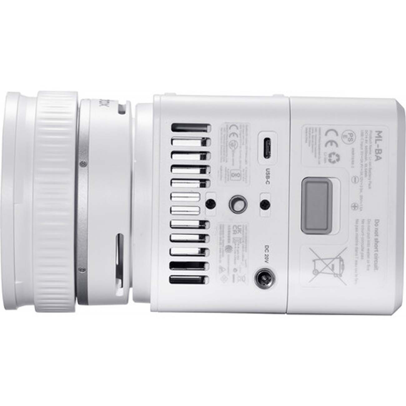 نمای زیر نور ال ای دی گودکس Godox ML80Bi Bi-Color Portable LED Video Light