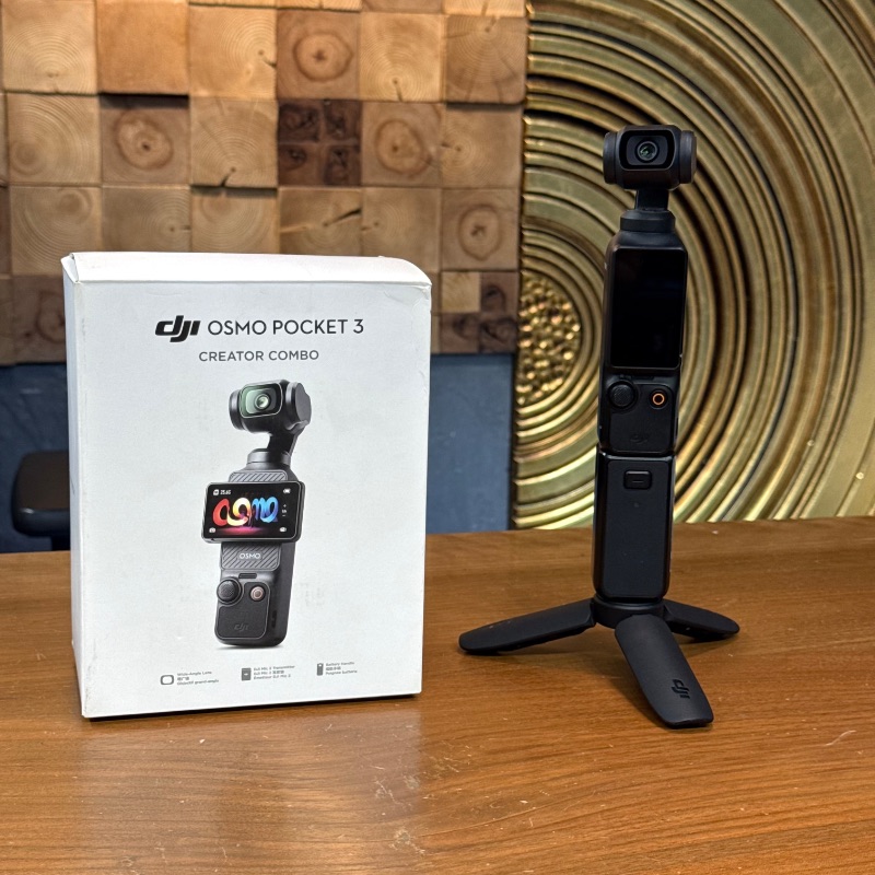دوربین اسمو دست دوم پاکت کمبو dji osmo pocket 3 creator combo