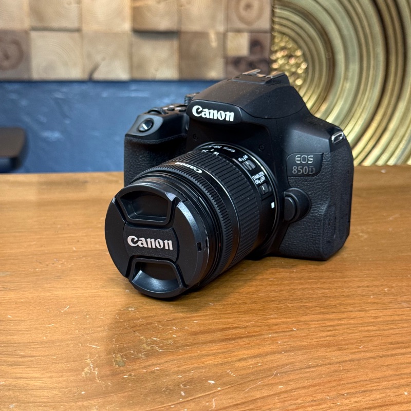 دوربین دست دوم عکاسی کانن Canon EOS 850D kit EF-S 18-55mm f/4-5.6 IS STM (5000 شات)