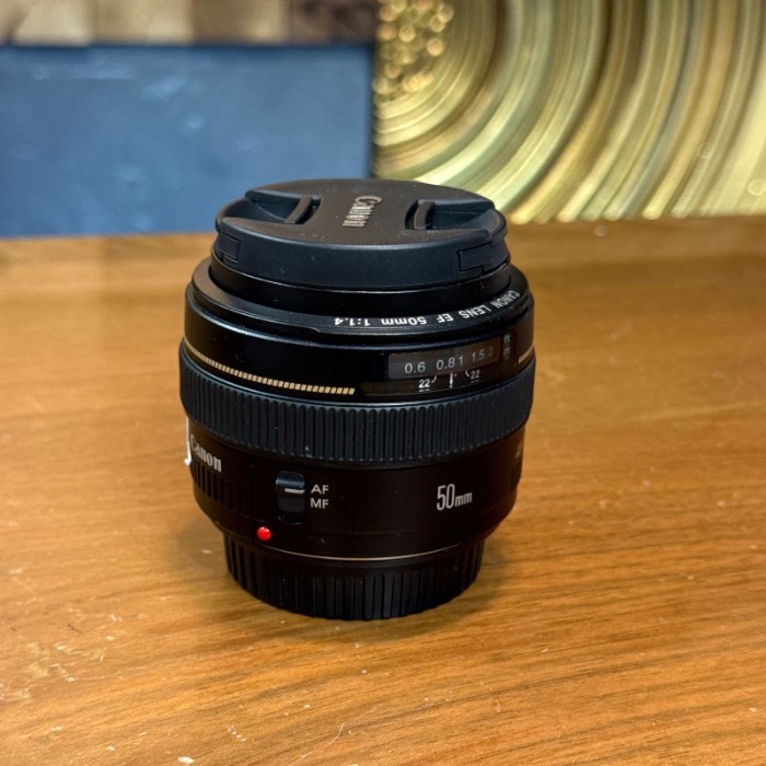 لنز دست دوم Canon EF 50mm f/1.4 USM Lens (جعبه ندارد)