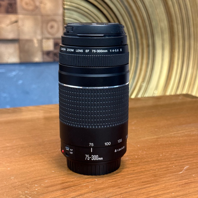 لنز دست دوم کانن Canon EF 75-300mm f/4-5.6 III (جعبه ندارد)