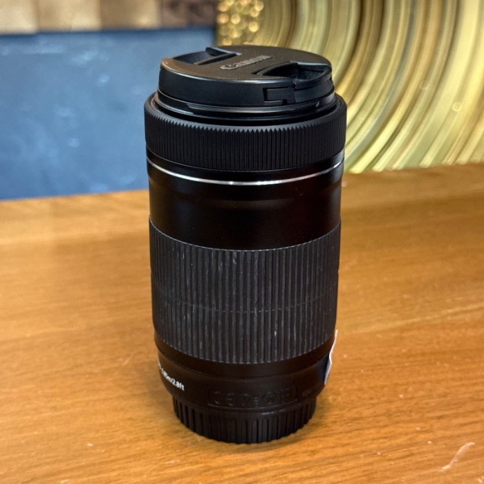لنز دست دوم کانن Canon EF-S 55-250mm f/4-5.6 IS STM (جعبه ندارد)