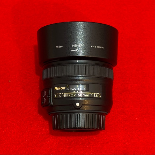 لنز دست دوم نیکون Nikon AF-S NIKKOR 50mm f/1.8G Lens (جعبه دارد)