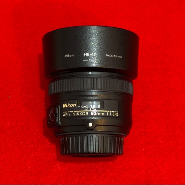 لنز دست دوم نیکون Nikon AF-S NIKKOR 50mm f/1.8G Lens (جعبه دارد)