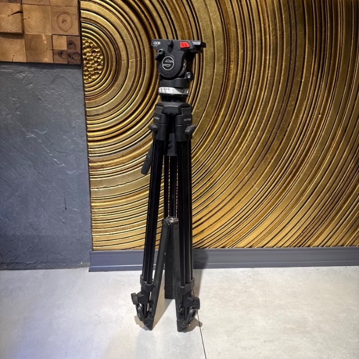 سه پایه دست دوم دوربین ساچلر Sachtler Ace Tripod Head and lege