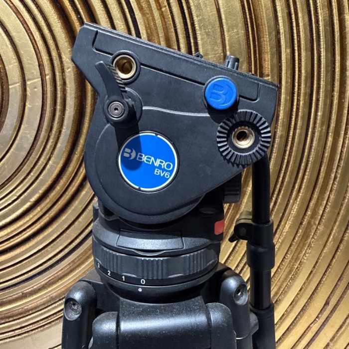 سه پایه دست دوم فیلمبرداری بنرو Benro BV6 Pro Video Tripod Kit