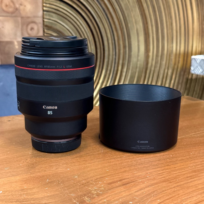 لنز دست دوم بدون‌ آینه کانن Canon RF 85mm f/1.2 L USM DS Lens (جعبه ندارد)