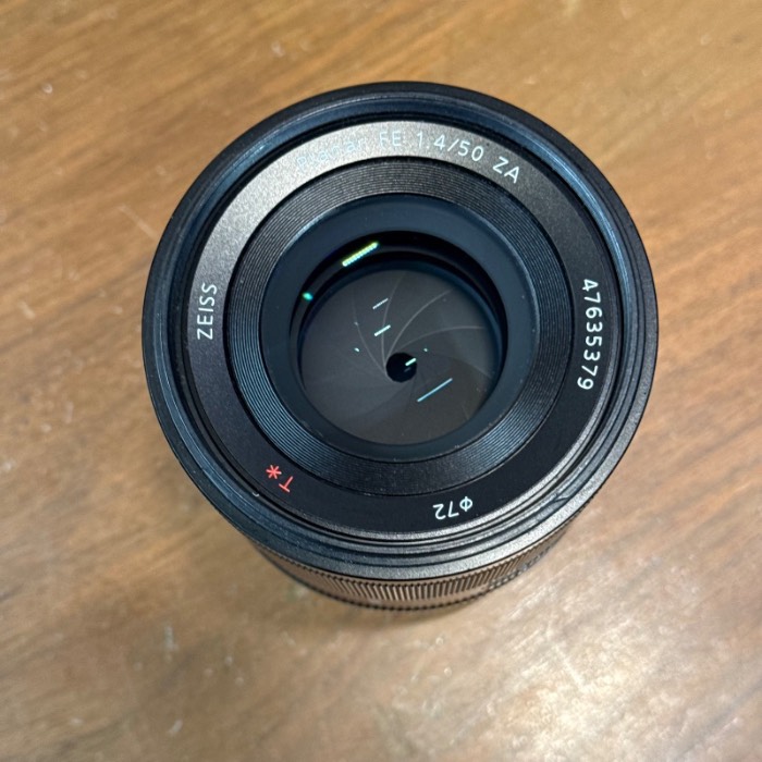 لنز دست دوم سونی Sony Planar T* FE 50mm f/1.4 ZA (جعبه ندارد)
