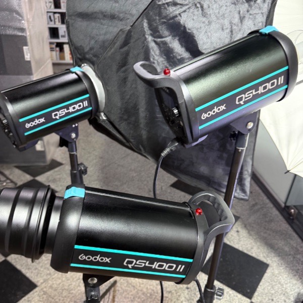 کیت فلاش دست دوم استودیویی گودکس Godox Falsh Studio QS-400 II