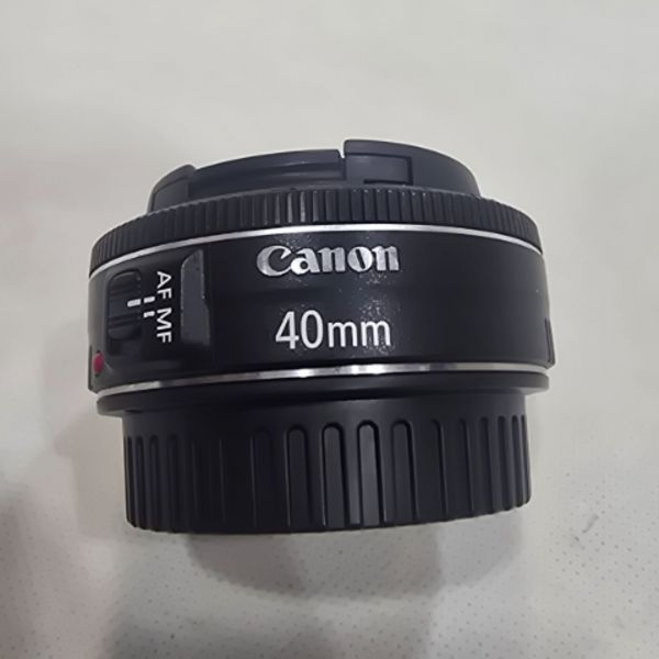 لنز دست دوم کانن Canon EF 40mm f/2.8 STM (جعبه ندارد)