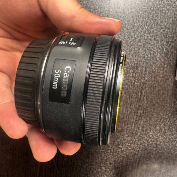 لنز دست دوم کانن Canon EF 50mm f/1.8 STM (جعبه دارد)
