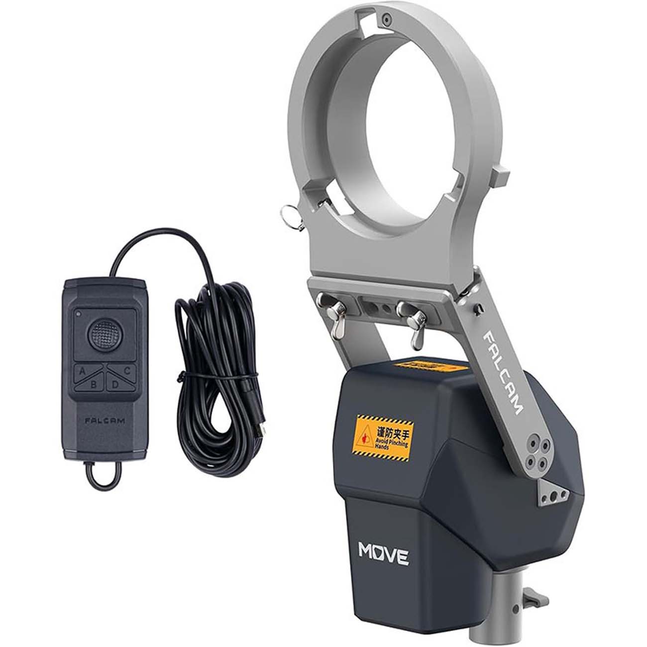نمای کلی پایه چرخشی نور فالکام Falcam Move LightGo Light Movement Controller