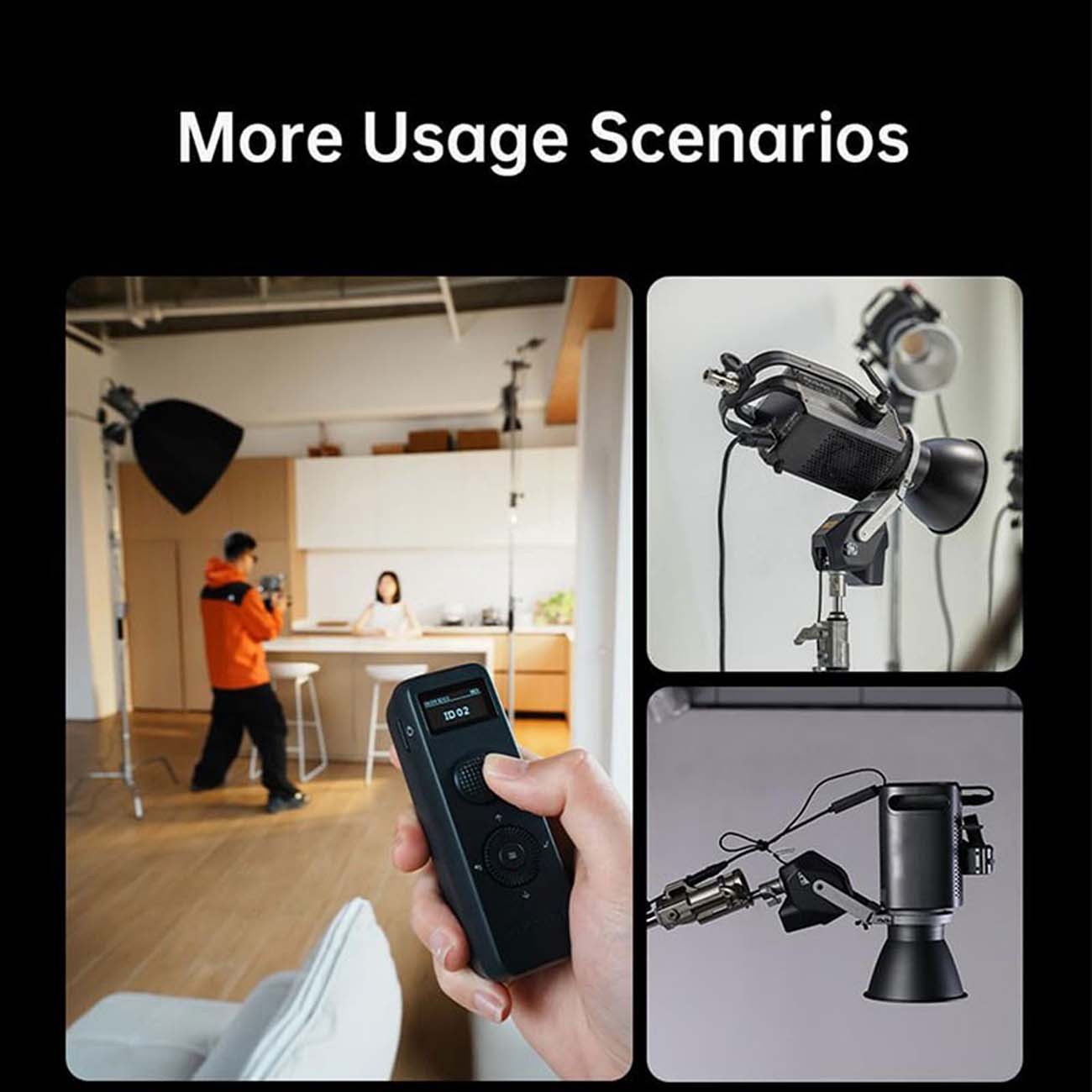 نمالی کاربردی پایه چرخشی فالکام Falcam Move LightGo Light Movement Controller