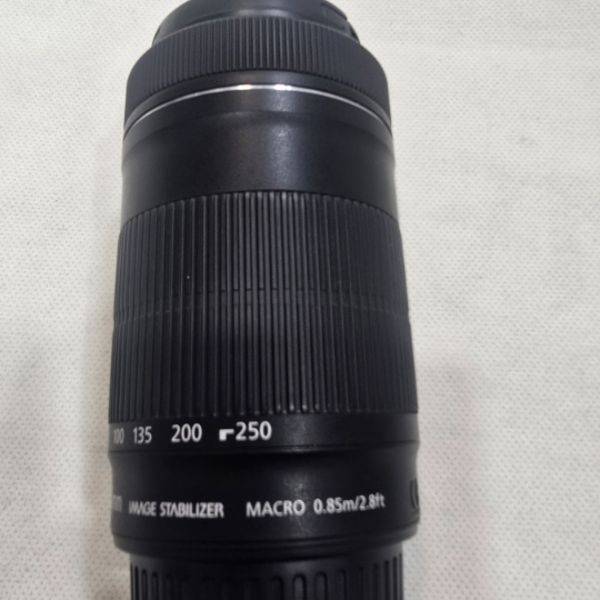لنز دست دوم کانن Canon EF-S 55-250mm f/4-5.6 IS STM (جعبه دارد)