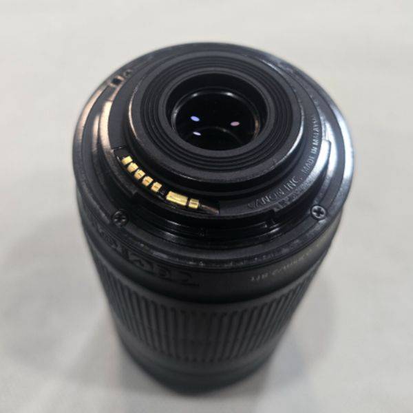 لنز دست دوم کانن Canon EF-S 55-250mm f/4-5.6 IS STM (جعبه دارد)